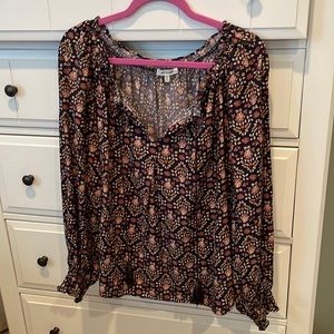 MAX STUDIO BOHO BLOUSE, Size L